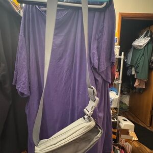 Plus size Gray Crossbody Bag